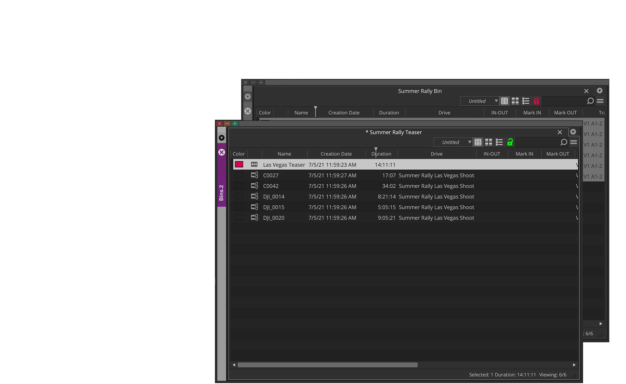 Media Composer でのチームコラボレーション